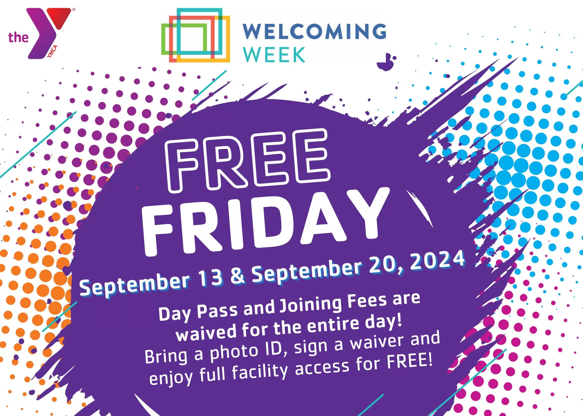 WElcome week free friday