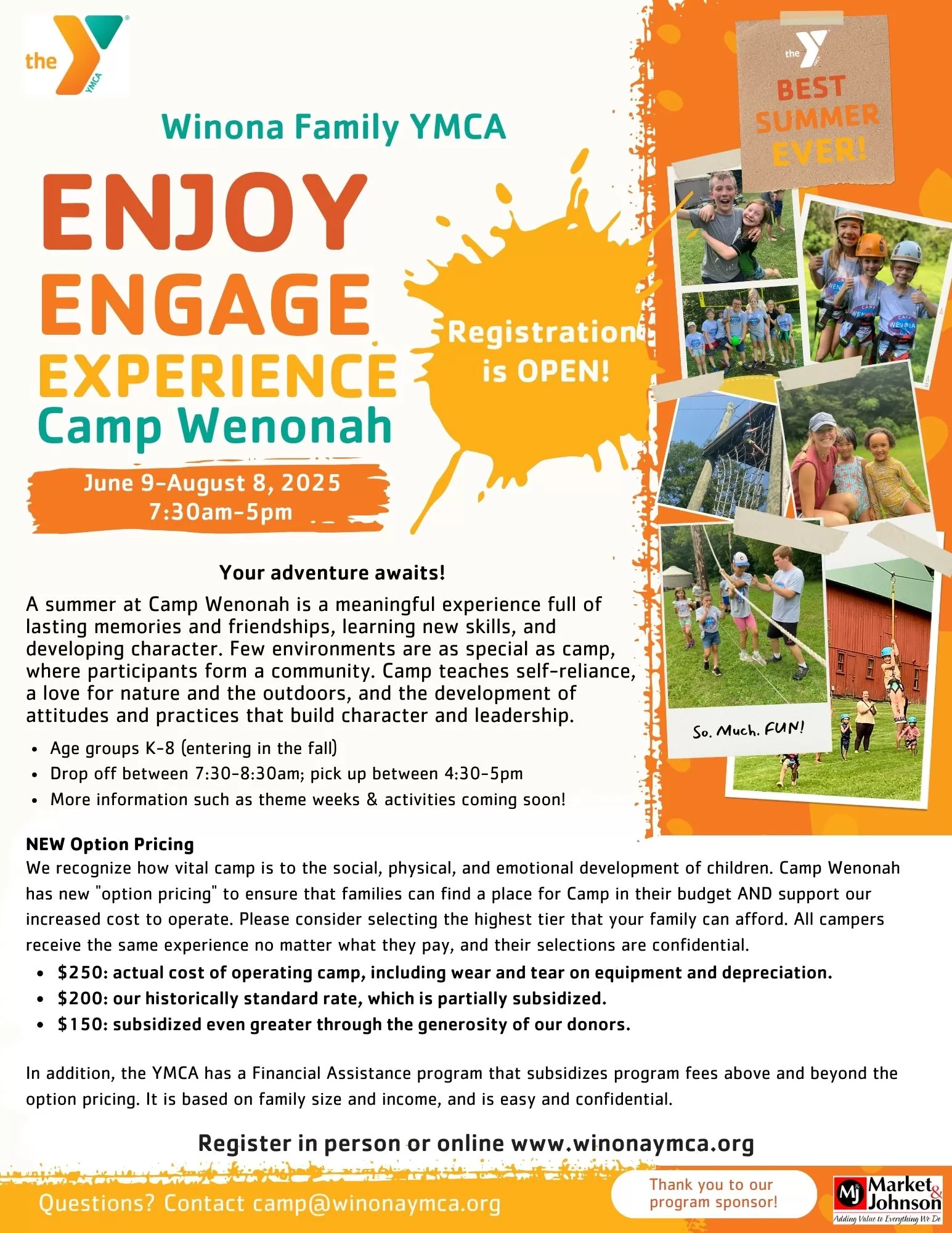 camp flyer