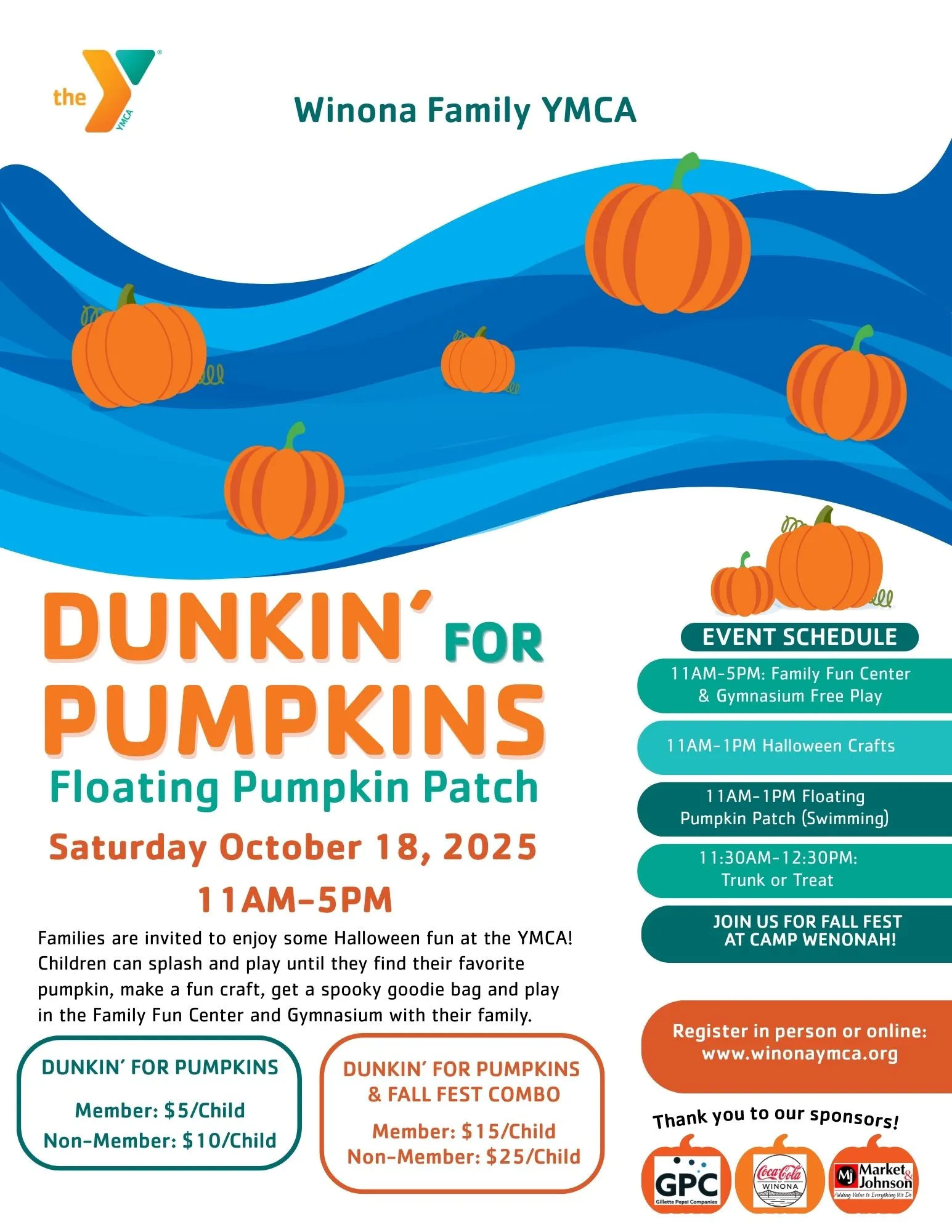 dunkin for pumpkins